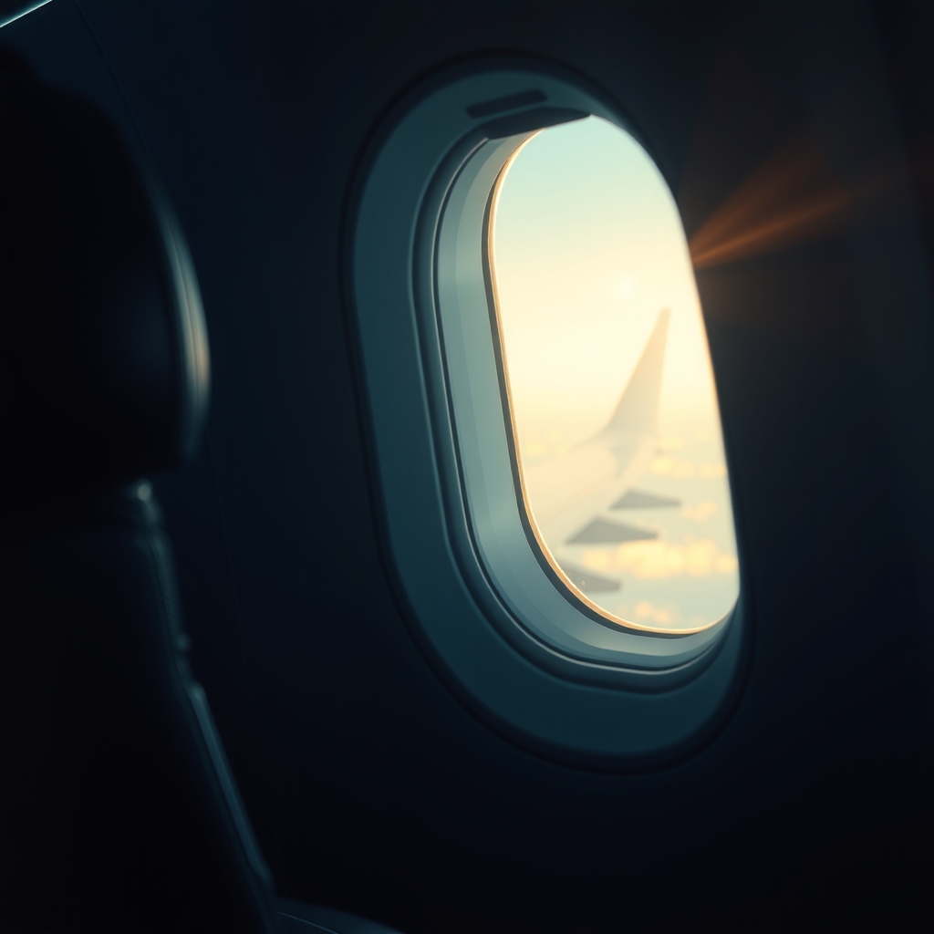 airplane window travel
